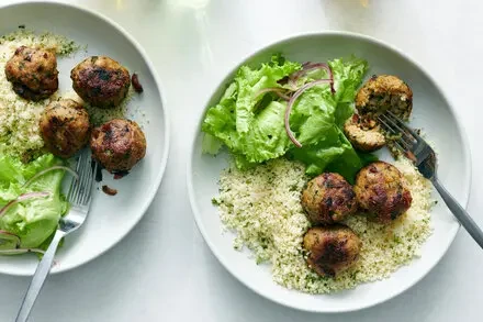 Sweet and Spicy Chicken Meatballs