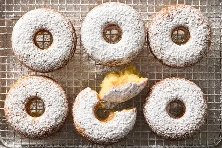 Sour Cream Baked Doughnuts