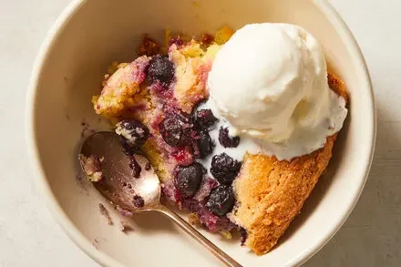 Blueberry Spoon Cake